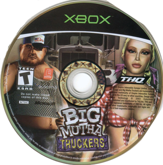Big Mutha Truckers (USA) Game Disc